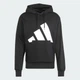 Мужское худи Essentials Big Logo Fleece adidas IN6159 (2XL) черный (4067905855599) - изображение 6