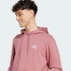Мужская флисовая худи Essentials adidas IZ4756 (M) розовый (4067897123720) - изображение 4