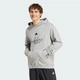 Мужское худи Brand Love French Terry adidas IX1316 (L) серый (4067898835530) - изображение 1