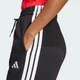 Жіночі штани Essentials 3-Stripes Open-Hem French Terry Joggers adidas JE1300 (XL) чорний (4067891018633) - зображення 5