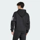 Чоловіча толстовка Future Icons 3-Stripes adidas JD4827 (XS) чорний (4067906121969) - зображення 2