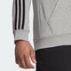 Чоловіча толстовка Essentials 3-Stripes adidas GK9034 (2XL) сірий (4064045249271) - зображення 4