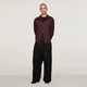 Чоловіча олімпійка Y-3 Sport Uniform adidas KA9537 (XS) бордовий (4068809477146) - зображення 4