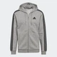 Чоловіча толстовка Essentials 3-Stripes adidas HB0041 (L) сірий (4064047508932) - зображення 1