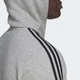 Чоловіча толстовка Essentials 3-Stripes adidas HB0041 (L) сірий (4064047508932) - зображення 2