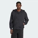 Чоловіча толстовка adidas Adicolor Oversize Full-Zip adidas JW8367 (XS) чорний (4068809063974) - зображення 1