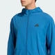 Чоловіче худі D4T WORKOUT FULL-ZIP adidas KA4825 (M) синій (4068822099653) - зображення 4
