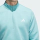 Чоловічий світшот Ultimate365 Dwr Textured Quarter Zip adidas JX7237 (XS) бірюзовий (4068809363975) - зображення 4