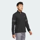 Чоловічий світшот Adi 3-Stripes Half-Zip adidas IS7132 (XS) чорний (4066758800329) - зображення 3