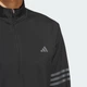 Чоловічий світшот Adi 3-Stripes Half-Zip adidas IS7132 (XS) чорний (4066758800329) - зображення 4