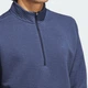 Мужской свитшот Ultimate365 Dwr Textured Quarter Zip adidas IL0562 (XS) синий (4067894114165) - изображение 4