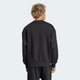 Чоловічий світшот Essentials Loose Fit 3 Bar Logo adidas JF3542 (XL) чорний (4067905804313) - зображення 2