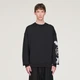 Світшот Y-3 Graphic Crew adidas JX4749 (S) чорний (4068809568363) - зображення 1