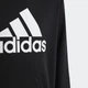 Детское худи Big Logo Essentials Cotton adidas HR6380 (128) черный (4066752714578) - изображение 3
