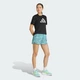 Жіночі шорти Adi365 Running Essentials Brand Love adidas JN6142 (M 10 см) бірюзовий (4068808025713) - зображення 3
