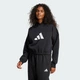 Женское худи Future Icons 3 Bar Logo adidas JE0136 (2XS) черный (4067906171308) - изображение 1