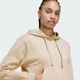 Женское худи ESSENTIALS FRENCH TERRY REGULAR adidas KE1241 (S) бежевый (4068819864981) - изображение 4
