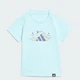 Дитяча футболка Adiraptor Graphic Kids adidas JV5068 (68) бірюзовий (4068809824438) - зображення 1