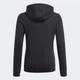 Детская толстовка Essentials 3-Stripes adidas GQ8356 (104) черный (4064036034602) - изображение 2