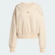 Женский свитшот FUTURE ICONS THREE STRIPES adidas KB4244 (2XS) бежевый (4068815221108) - изображение 6