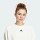 Женский свитшот Stadium 3-Stripes Crewneck adidas JW0506 (XL) белый (4068808820059) - изображение 4