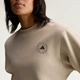 Женский свитшот adidas by Stella McCartney Regular adidas JZ0674 (XL) бежевый (4068814459496) - изображение 4