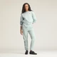 Женский свитшот adidas by Stella McCartney Regular adidas JZ0673 (L) зеленый (4068814467187) - изображение 4