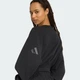 Женский свитшот ALL SZN Soft Lux Loose adidas JM3836 (L) черный (4068808650922) - изображение 4