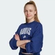 Дитячий світшот Seasonals Essentials Collegiate Typography Crewneck Kids adidas JM1535 (140) синій (4068808253901) - зображення 5