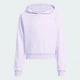 Дитяче худі Junior Girl Holiday Glam Cropped adidas KB9554 (128) фіолетовий (4068819922223) - зображення 6