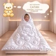 Одеяло Mirson всесезонное Односпальное 140x150 см EcoSilk №0543 Sleepy Friends Дрімко (2200013033004) - изображение 4