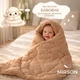 Одеяло Mirson зимнее Односпальное 140x150 см Шерсть №0523 Sleepy Friends Боббі (2200013033523) - изображение 4