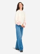 Свитшот женский ONLY 15216364-Cloud Dancer XS Белый (5715833428581) - изображение 4