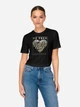 Футболка женская ONLY 15307292-Black S Черная (5715729538424) - изображение 1