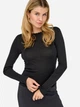 Лонгслив длинный женский ONLY 15359724-Black XS Черный (5715825993561) - изображение 4