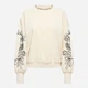 Свитшот женский ONLY 15363824-Birch M Серо-бежевый (5715831909303) - изображение 3