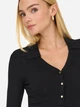 Джемпер женский ONLY 15368861-Black S Черный (5715829620494) - изображение 5