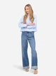 Рубашка женская ONLY 15380467-Zen Blue M Голубая (5715906714078) - изображение 3