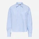 Рубашка женская ONLY 15380467-Zen Blue L Голубая (5715906714085) - изображение 4