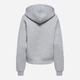 Толстовка на молнии с капюшоном женская ONLY 15383142-Light Grey S Светло-серая (5715910282389) - изображение 7
