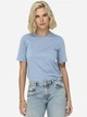 Футболка хлопковая женская ONLY 15270390-Cashmere Blue L Голубая (5715866997665) - изображение 1