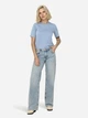 Футболка хлопковая женская ONLY 15270390-Cashmere Blue XS Голубая (5715866997658) - изображение 4