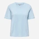 Футболка хлопковая женская ONLY 15270390-Cashmere Blue L Голубая (5715866997665) - изображение 5