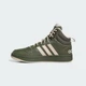Кроссовки Hoops 3.0 Mid Lifestyle Basketball Classic Fur Lining adidas IH0163 36 (3.5 UK) зеленый (4067888491500) - изображение 7