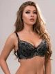 Бюстгальтер Diorella 60199E чёрно-белый 80E - изображение 1