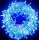 Гірлянда 400 LED білий провід Синя, коробка - зображення 1