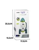 Ігровий набір Woopie Інтерактивний космічний шатл Space Set Білий (57147) (5906280657147) - зображення 8