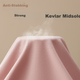 Пижама для беременных и кормящих October Crystal Morandi хлопковая, светло-розовая, размер L - изображение 6