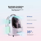 Рюкзак Xiaopei New Air Cat Bag для животных прозрачный дышащий, для улицы - изображение 3