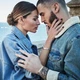 Кольцо APM Monaco LOVE с азбукой Морзе, женские парные кольца, модные украшения, кольцо на палец для девушки, серебристо-белый, 060 - изображение 1